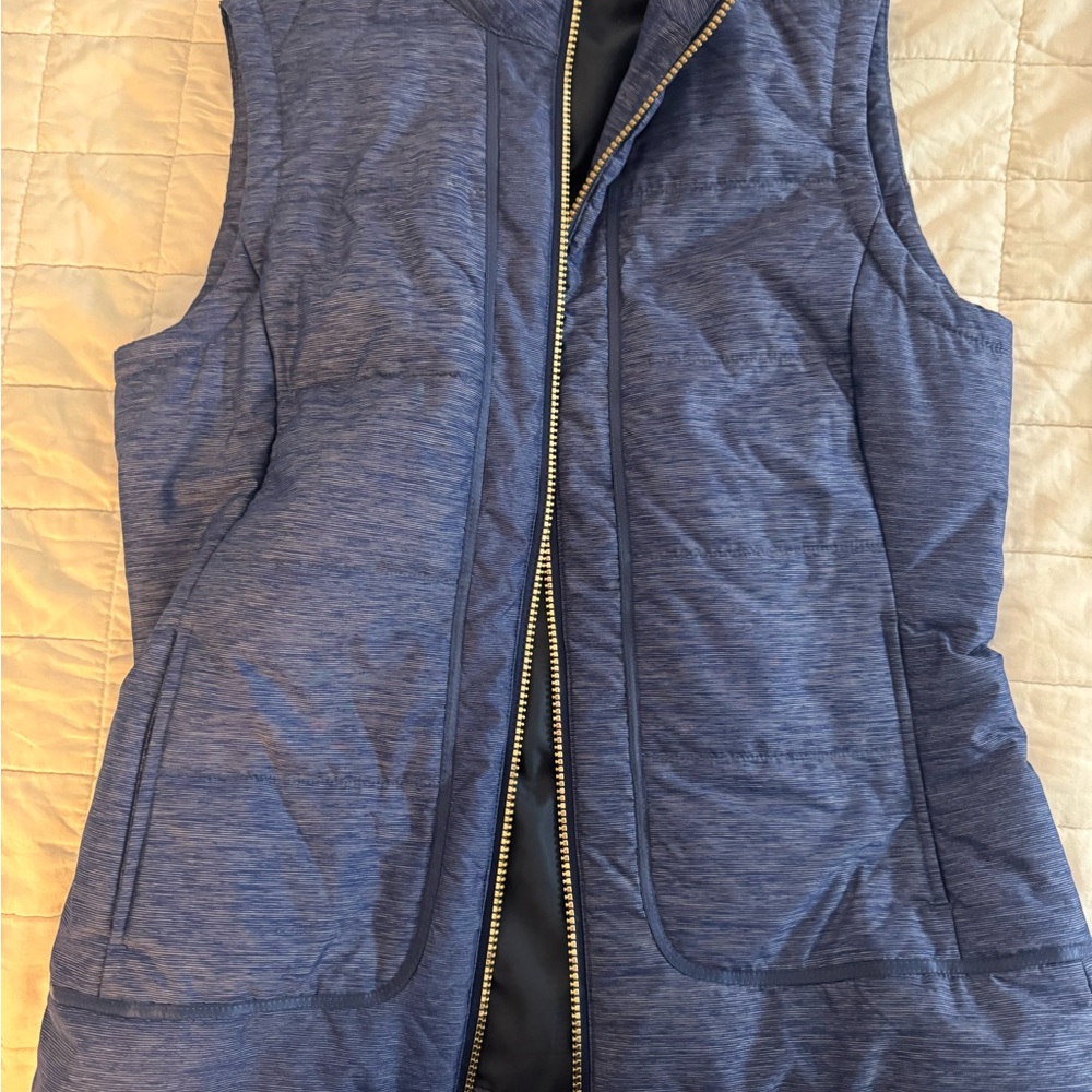 Women's Blue PufferVest